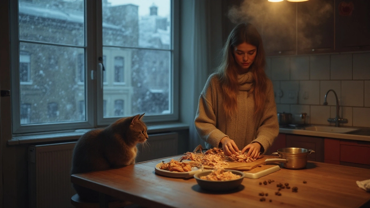 Можно ли кормить кошку куриной грудкой: безопасные нормы, риски и как давать правильно