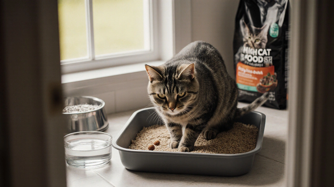 Сколько раз в день кот ходит в туалет: норма и когда бить тревогу