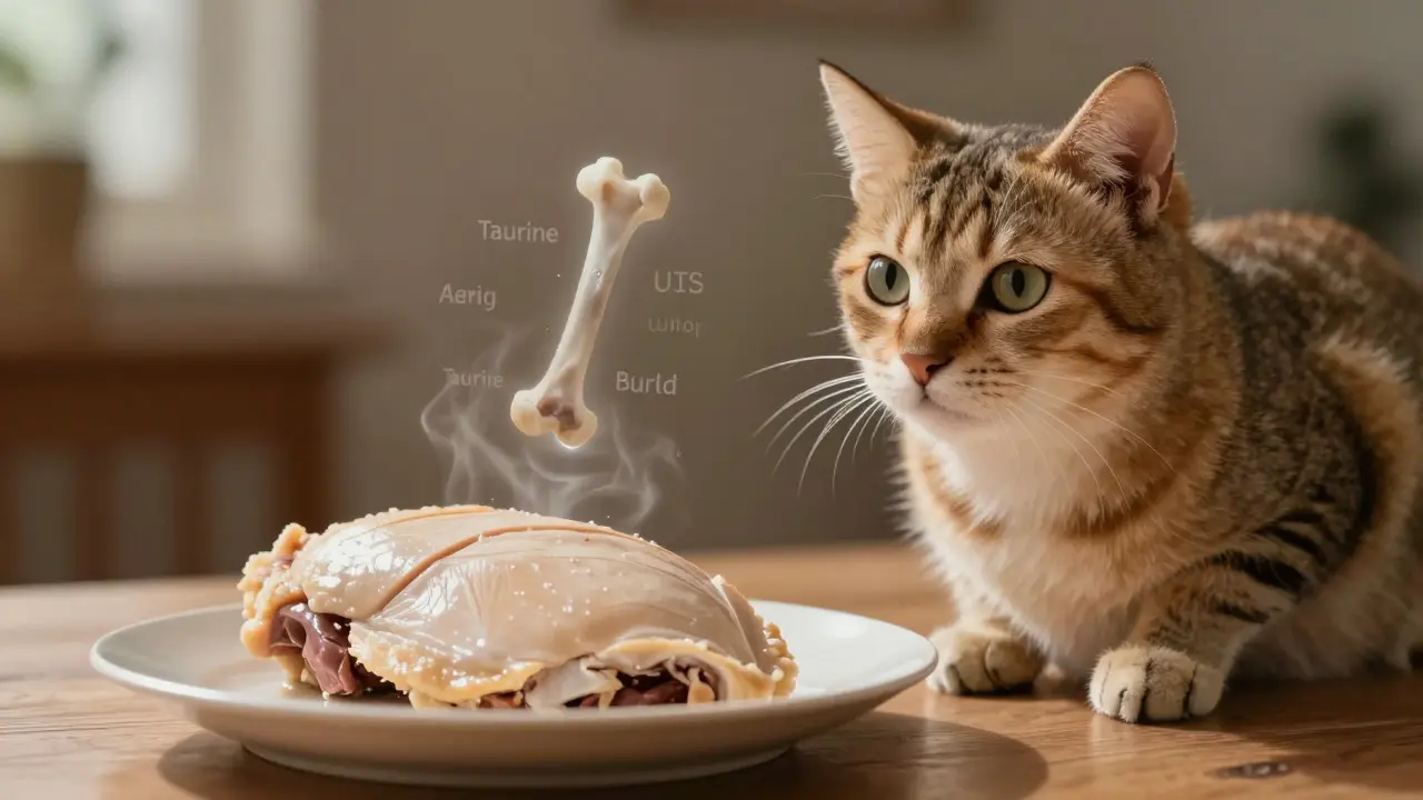 Почему котам нельзя вареную курицу