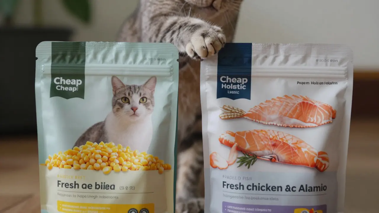 В каком корме для кошек больше всего мяса: реальные данные и как выбрать