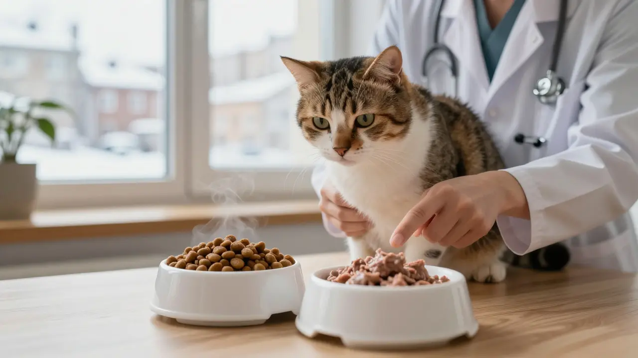 Какой корм рекомендуют ветеринары: сухой или влажный для кошек?