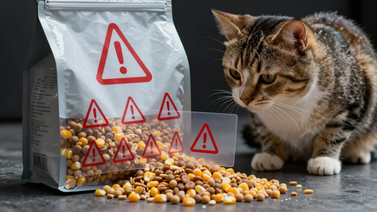 Какой корм нельзя давать кошкам: список запрещенных продуктов и брендов